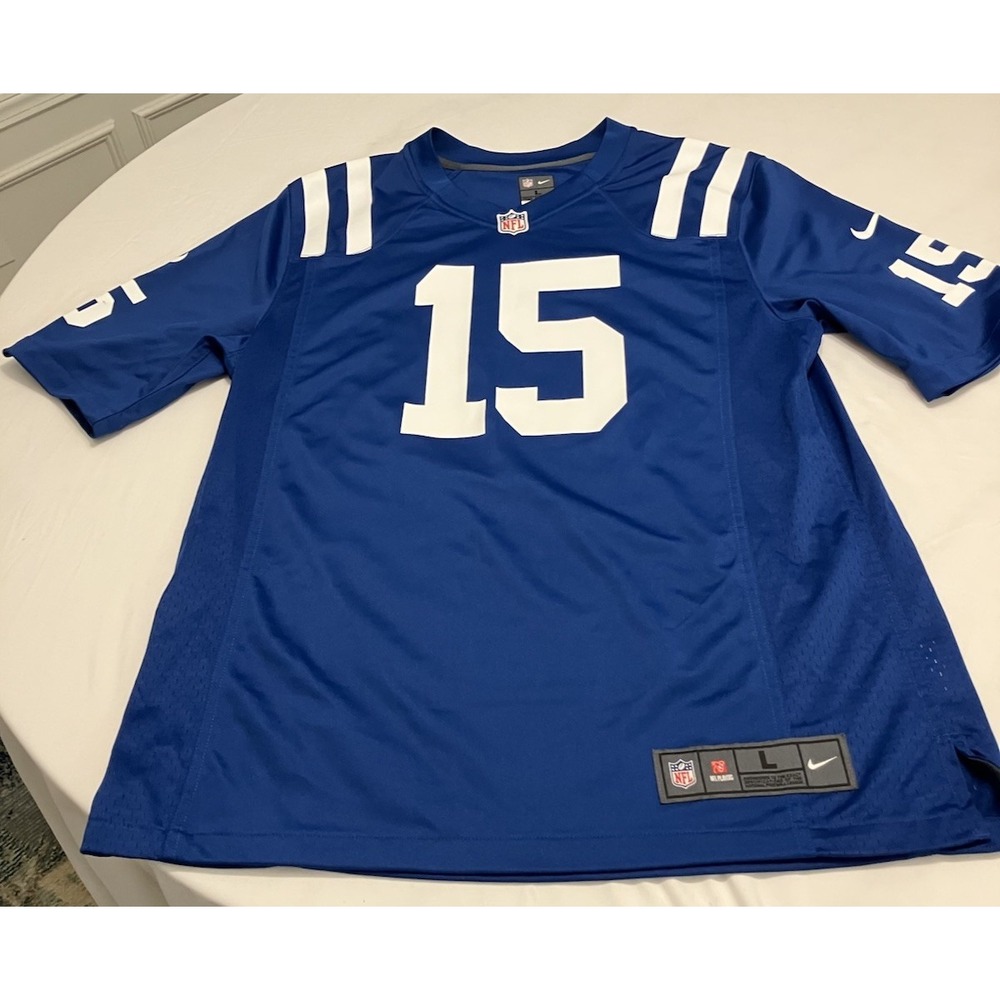 Indianapolis Colts‎  On Field Nike NFL Parris Campbell #15 Jersey Size Large